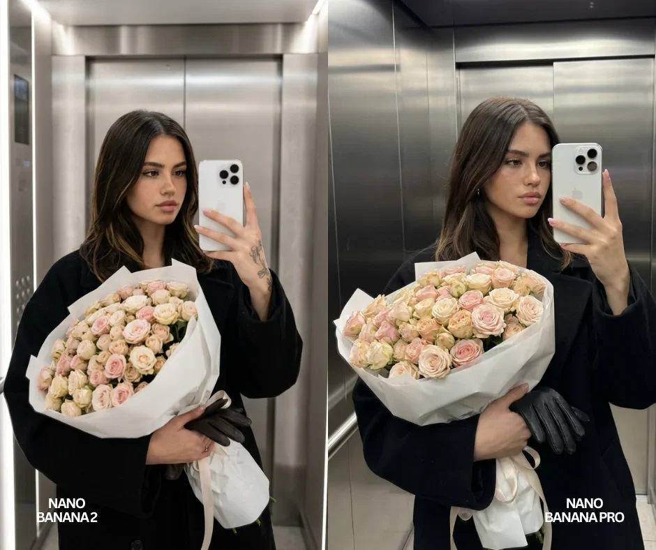 Nano Banana 2 vs Nano Banana Pro quality comparison